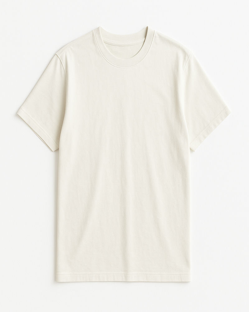 Minimal Tee — White, S